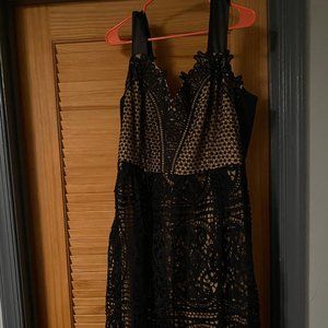 City Chic Black Special Occasion Dress